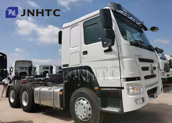 371HP ساينو تراك هووا 6 × 4 25 طن شاحنة جرار ديزل مع رأس مقطورة