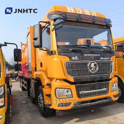 شاكمان M3000 8X4 18-25m3 12 عجلات الشاحنات الصرف الصحي المستنشاق الفراغ بسعر رخيص مبيعات ساخنة