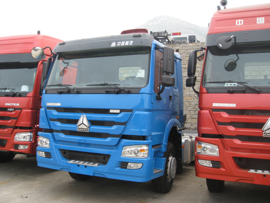 بولي كولور HW76 المقصورة رئيس المحرك شاحنة 371hp 10 عجلات 6 × 4 مع مكيف الهواء