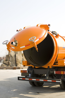 ساينو تراك Howo7 16CBM مضخة فراغ الصرف الصحي تنظيف خزان شاحنة جمع حمأة مياه الصرف الصحي