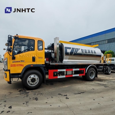 شاحنات رذاذ الأسفلت 4X2 160HP المنتشر الذكي للبيتومين للبيع