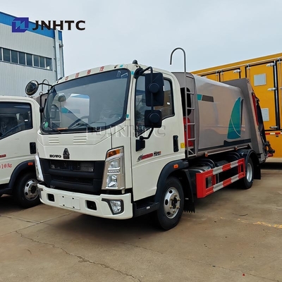 شاحنة القمامة 4X2 5CBM 105CBM ضغط القمامة شاحنة القمامة