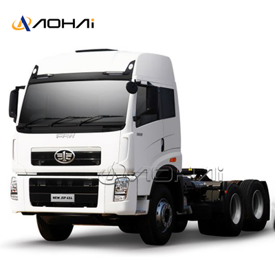 New FAW J5P 6x4 Euro 2 Tractor Truck Automatic Transmission Air Suspension Left High Top Wraparound Trailer Head Truck Skylight