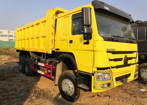 الرفع الأوسط ساينو تراك HOWO 6X4 تفريغ شاحنة الثقيلة 10 عجلات 3 المحور
