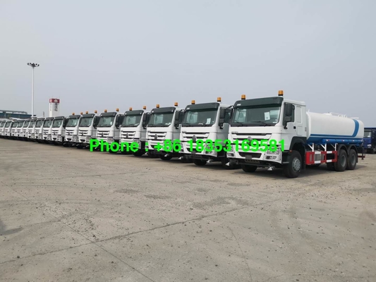 ساينو تراك هووا 7 6x4 Q345B 20000L شاحنة رش المياه