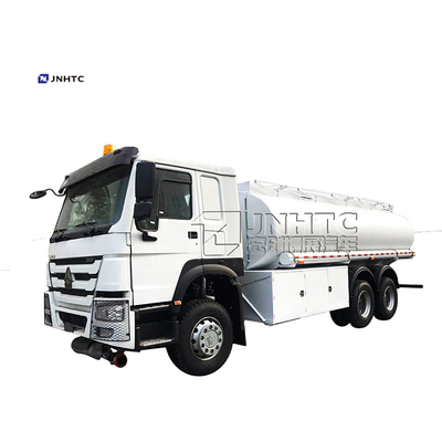مقطورة ناقلة وقود النفط ساينو تراك HOWO 371hp Euro2 Euro3 25000L 6x4
