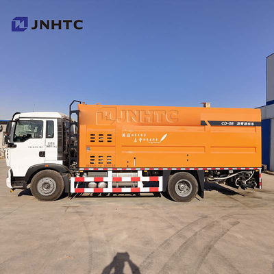 HOWO A7 H5 8cbm ذكي شاحنة رش الأسفلت 4x2 مدفوعة