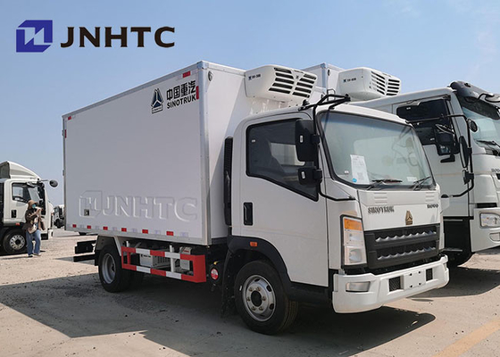 شاحنات مبردة SINOTRUCK Howo 4x2 للحوم 266hp