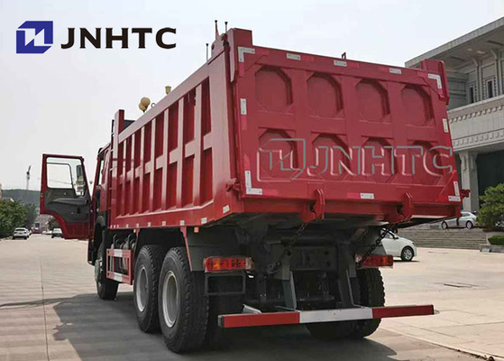 25 طن 6 × 4 10 ويلر شاحنة قلابة ثقيلة ساينو تراك هووا