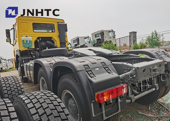 371HP Sinotruk HOWO 6X4 قلابة شاحنة صفراء 25 طن
