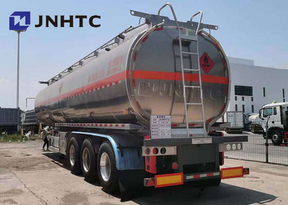 الألومنيوم 45000 لتر ناقلة النفط مقطورة 3 محاور Q235 Q345