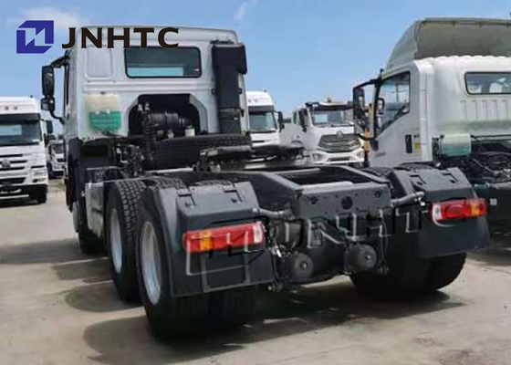 371HP ساينو تراك هووا 6 × 4 25 طن شاحنة جرار ديزل مع رأس مقطورة