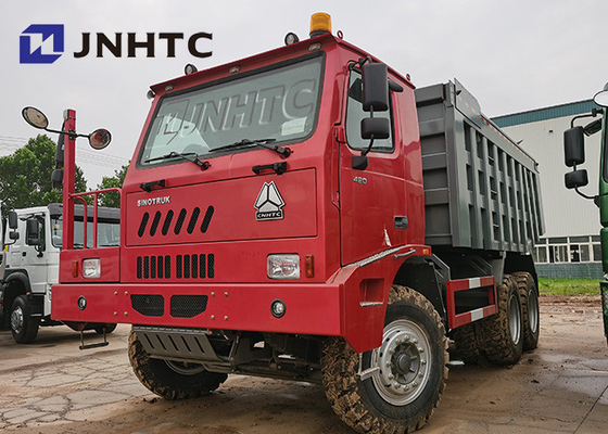 شاحنة قلابة للتعدين تحت الأرض Sinotruck Howo 6x4 30cubic 70tons
