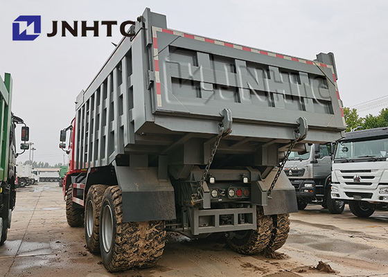 شاحنة قلابة للتعدين تحت الأرض Sinotruck Howo 6x4 30cubic 70tons