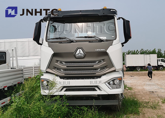 ساينو تراك 8 × 4 Hohan Flat Back Trucks 31tons Lhd مع رفع المحور