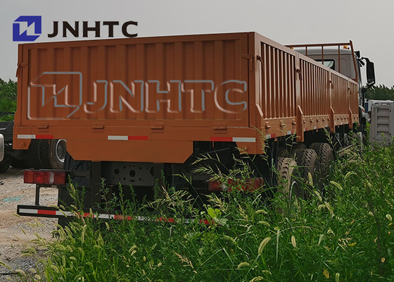 ساينو تراك 8 × 4 Hohan Flat Back Trucks 31tons Lhd مع رفع المحور