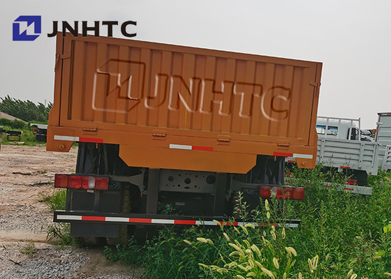 ساينو تراك 8 × 4 Hohan Flat Back Trucks 31tons Lhd مع رفع المحور