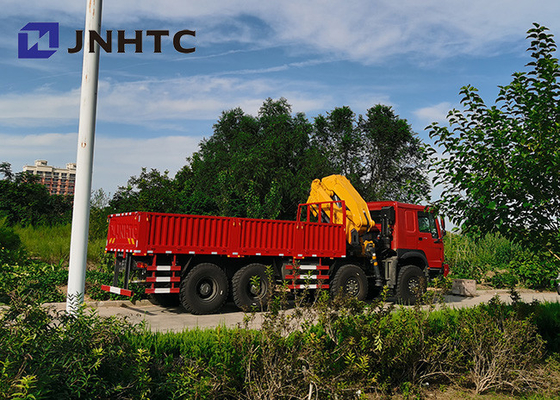 Sinotruck Howo 8x8 All Wheel Drive Cargo Truck with 30t 13t Cranes
