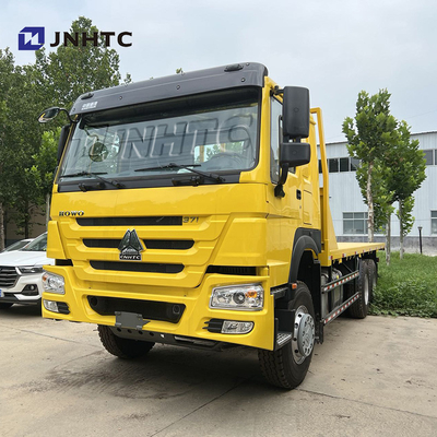 واجب ثقيل 25 طن شاحنة مسطحة شاحنة Sinotruck HOWO 6x4