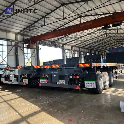 Sinotruck HOWO Cargo Truck Trailer Heavy Duty Cargo نصف مقطورة