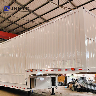 مقطورة شاحنة شحن نصف شاحنة 3 محور 12m 12.5m 40ton 50ton
