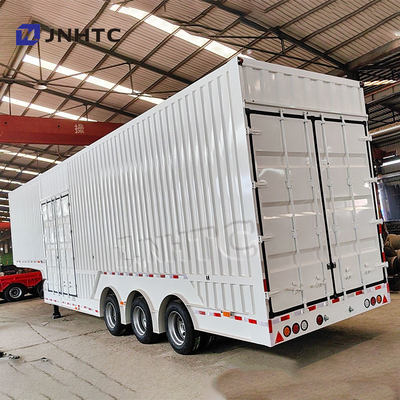 مقطورة شاحنة شحن نصف شاحنة 3 محور 12m 12.5m 40ton 50ton