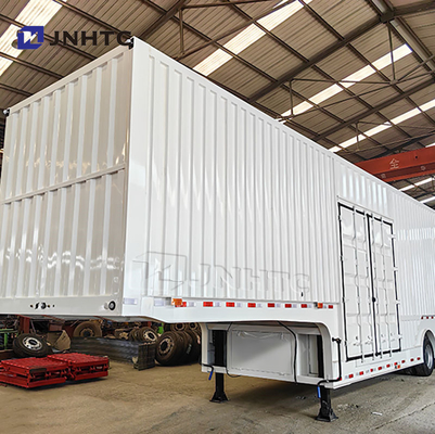 مقطورة شاحنة شحن نصف شاحنة 3 محور 12m 12.5m 40ton 50ton