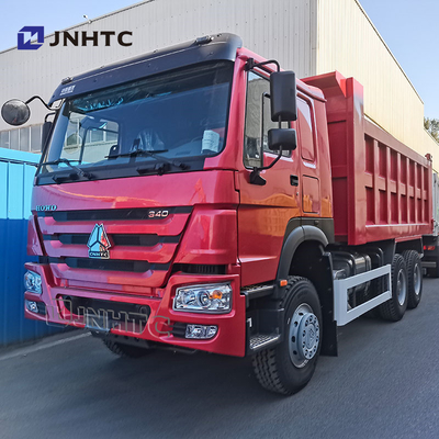 شاحنة هبوط ثقيلة 6X4 340HP شاحنة تيبر 10 عجلات قيادة اليد اليسرى