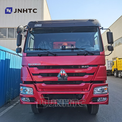 شاحنة هبوط ثقيلة 6X4 340HP شاحنة تيبر 10 عجلات قيادة اليد اليسرى