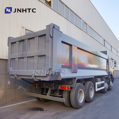 12 عجلة شاحنة هودو 31 طن 8x4 380HP القيادة اليسرى شاحنة هودف