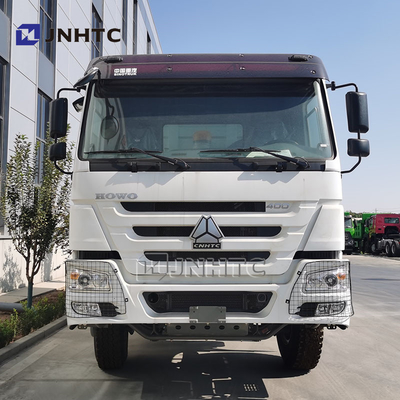 شاحنة هوو 6X4 400HP شاحنة هبوط ثقيلة 10 عجلات قيادة اليد اليسرى