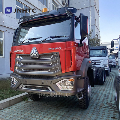 شاسية شاحنة هوو NX الثقيلة 6x4 380 حصان شاسية شاحنة 10 عجلات