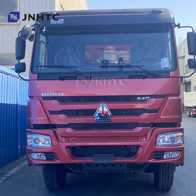شاحنة هوو تيبر 6X4 340HP شاحنة هبوط ثقيلة 10 عجلات قيادة اليد اليسرى