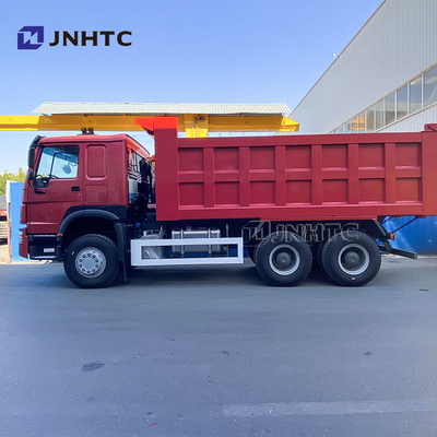 شاحنة هوو تيبر 6X4 340HP شاحنة هبوط ثقيلة 10 عجلات قيادة اليد اليسرى