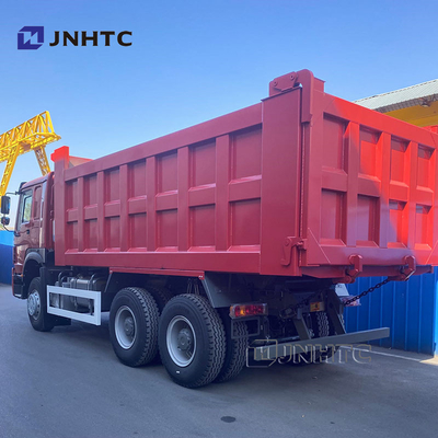 شاحنة هوو تيبر 6X4 340HP شاحنة هبوط ثقيلة 10 عجلات قيادة اليد اليسرى