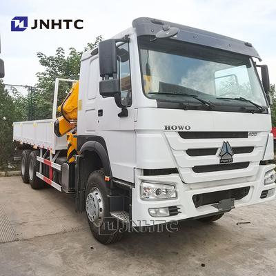 كل التناوب هوو رافعة ذراع قابلة للطي 6x4 400hp 10-20T الشحن مع رافعة