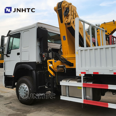 كل التناوب هوو رافعة ذراع قابلة للطي 6x4 400hp 10-20T الشحن مع رافعة
