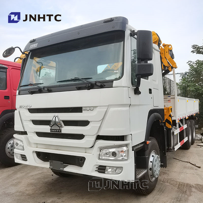 كل التناوب هوو رافعة ذراع قابلة للطي 6x4 400hp 10-20T الشحن مع رافعة