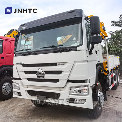 كل التناوب هوو رافعة ذراع قابلة للطي 6x4 400hp 10-20T الشحن مع رافعة