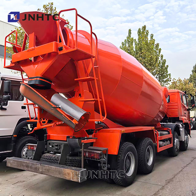 شاحنة مزيج الخرسانة 8X4 380HP 12 عجلة اليورو 2 4 جودة عالية