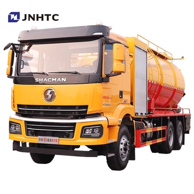 شاكمان E3 شاحنات ناقلات شفط 6x4 340HP 400HP مياه الصرف الصحي البراز سعر جيد
