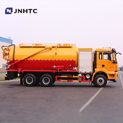 شاكمان E3 شاحنات ناقلات شفط 6x4 340HP 400HP مياه الصرف الصحي البراز سعر جيد