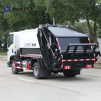 شاكمان X9 شاحنة ضخمة للقمامة 4X2 160 حصان 12CBM شاحنة قمامة للبيع