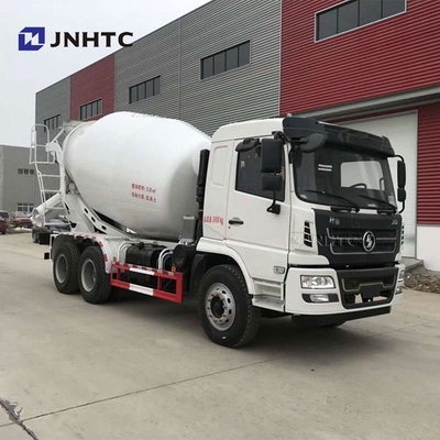 شاكمان شاحنة مزيج الخرسانة 6X4 10 عجلات X6 LNG CNG شاحنة مثبتة مزيج المزج