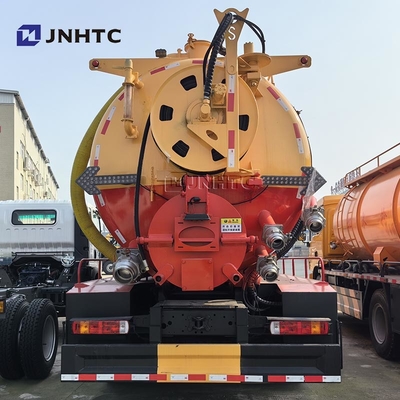 هوو TX سيارة امتصاص المياه الصحيّة شاحنات مضخات المياه الصحيّة الجديدة 16m3 6X4 10 عجلات 350HP
