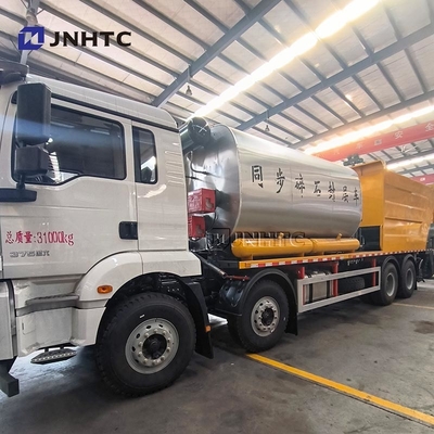 شاسية شاحنة شيكمان M3000 مع مركبة سد الحصى المتزامن 8x4 375HP 12 عجلة