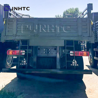 شاحنات شحن ثقيلة / شاحنة شحن عسكرية 4 × 4 محرك جميع العجلات سعر منخفض للبيع
