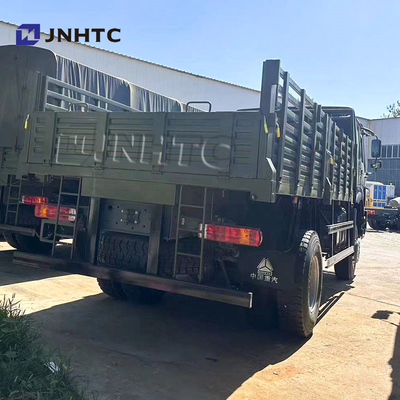 شاحنات شحن ثقيلة / شاحنة شحن عسكرية 4 × 4 محرك جميع العجلات سعر منخفض للبيع