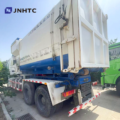 شاحنة قمامة 6x4 290HP شاحنة تنظيف علب شاحنة قمامة شاحنة