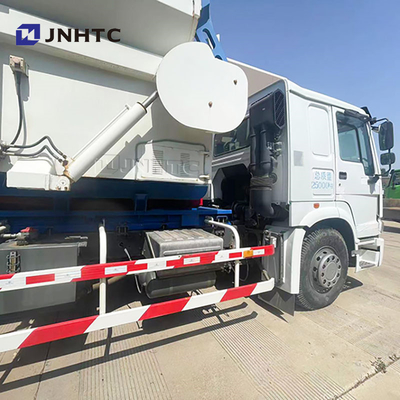 شاحنة قمامة 6x4 290HP شاحنة تنظيف علب شاحنة قمامة شاحنة
